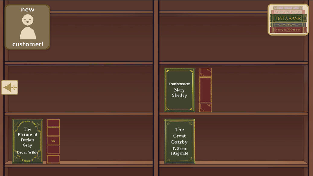 organise shelves